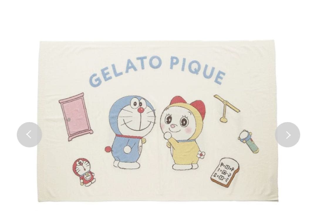 gelato pique【ドラえもん】ジャガードブランケット