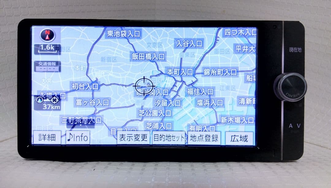 トヨタ純正　SDナビ　2016年地図更新　NSZT-W62G　フィルムアンテナ