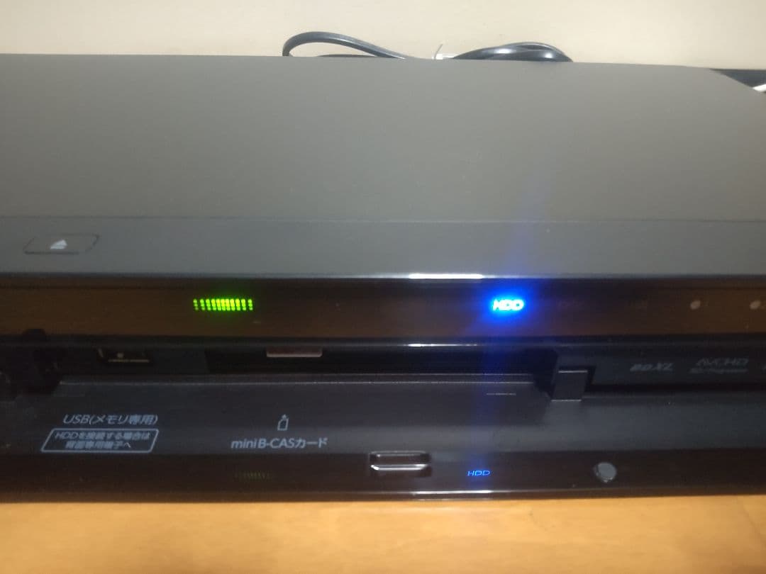 東芝　REGZA　DBR―Z620 1TB→2.5TB プチメンテ済み