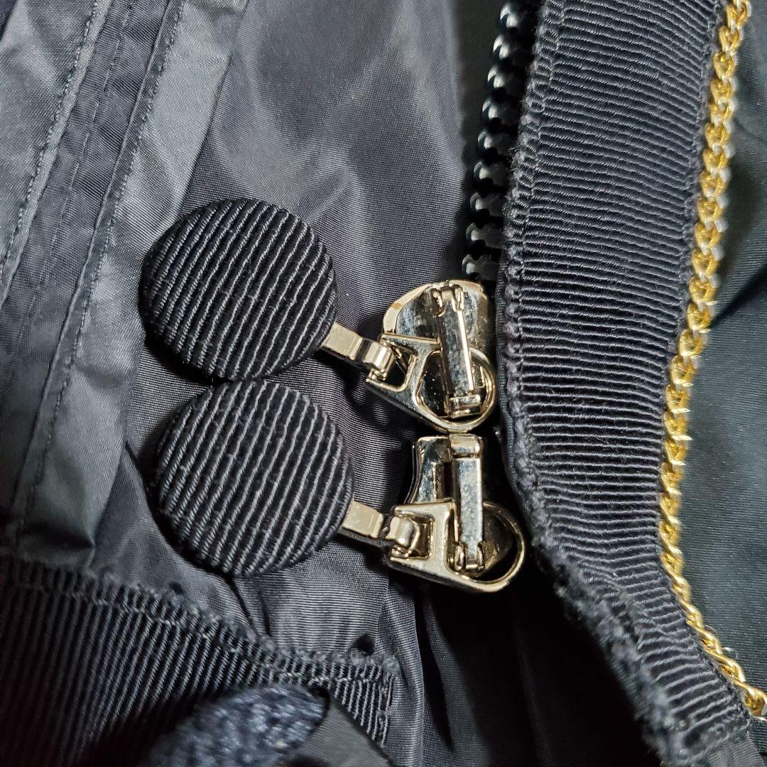 美品✨MONCLER　ロングジャケット　ダブルファスナー　チェーン　みんみん様