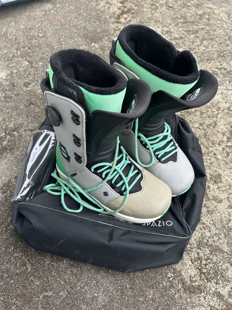 RIDE BOARD CO. FUSEブーツ US9.5 グレー/ミント