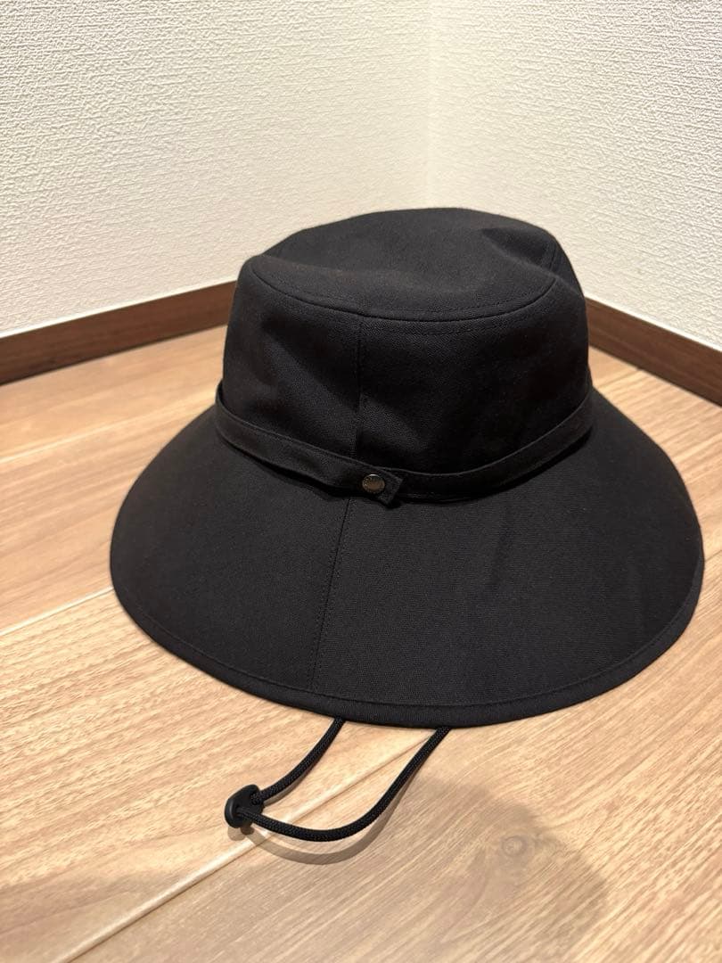 SUN BARRIER 100 ウインドハット ブラック　M