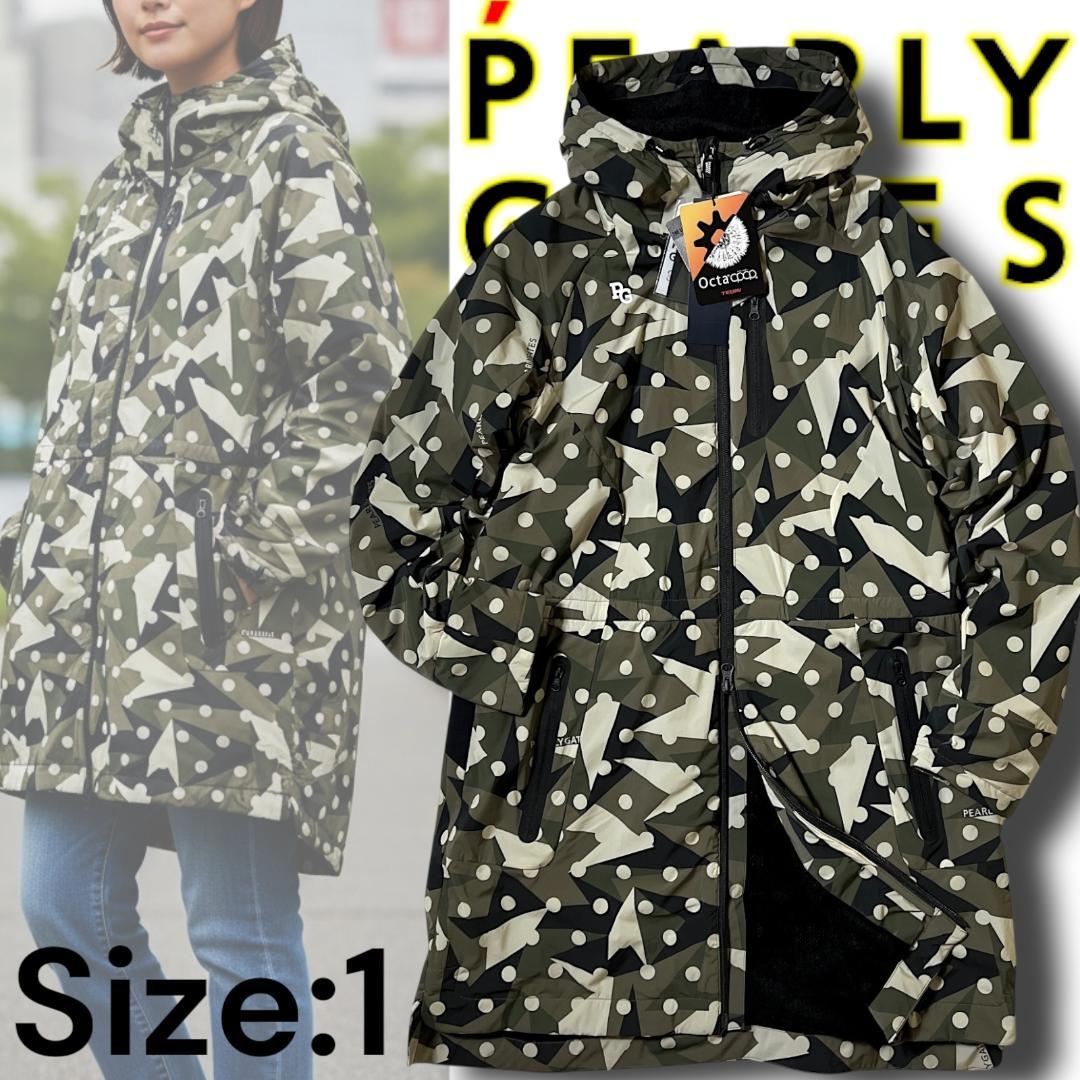 新品定価59,400円 パーリーゲイツ 中綿裏地一体型素材使用 ロングジャケット