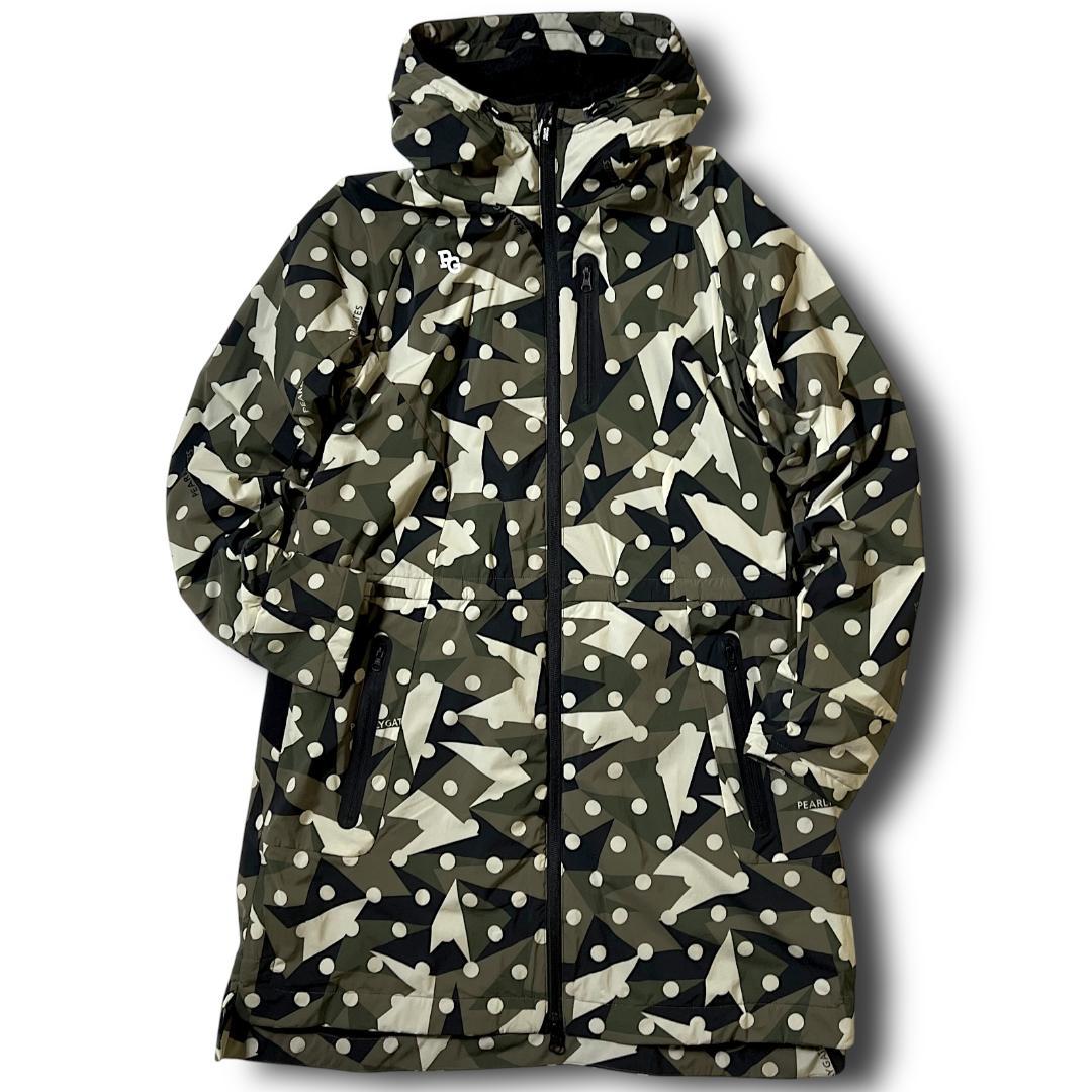 新品定価59,400円 パーリーゲイツ 中綿裏地一体型素材使用 ロングジャケット