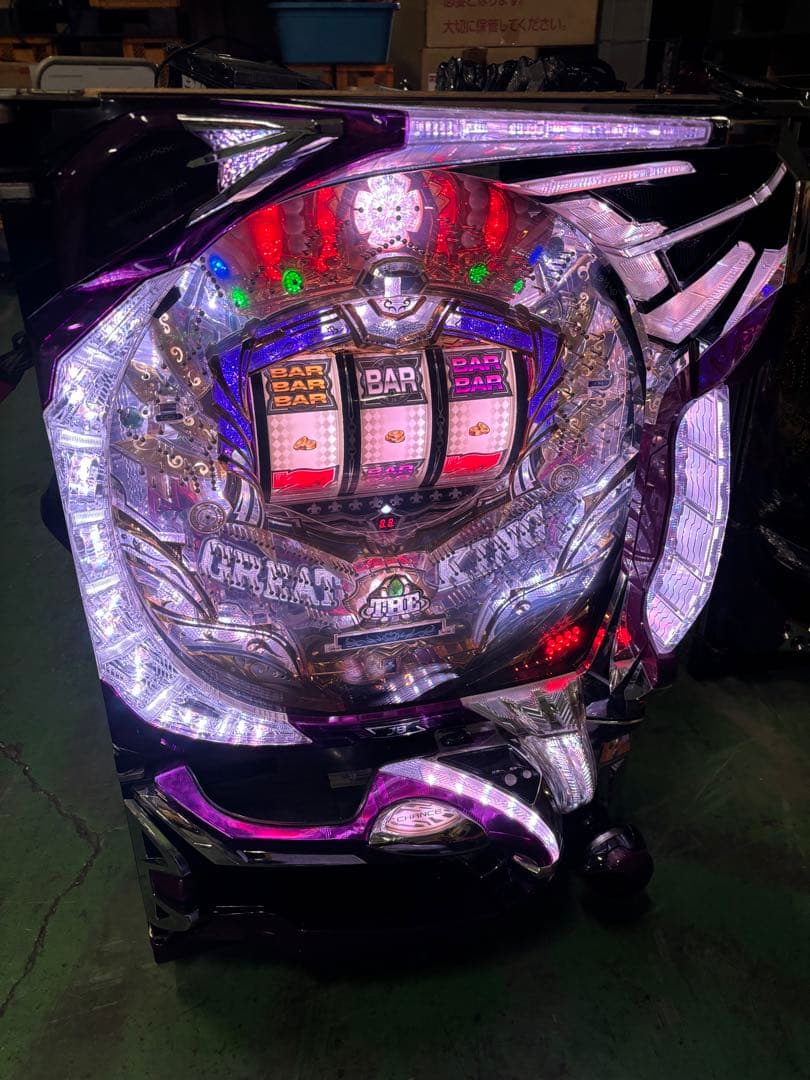 CRグレート・ザ・キングJV パチンコ 実機 無加工