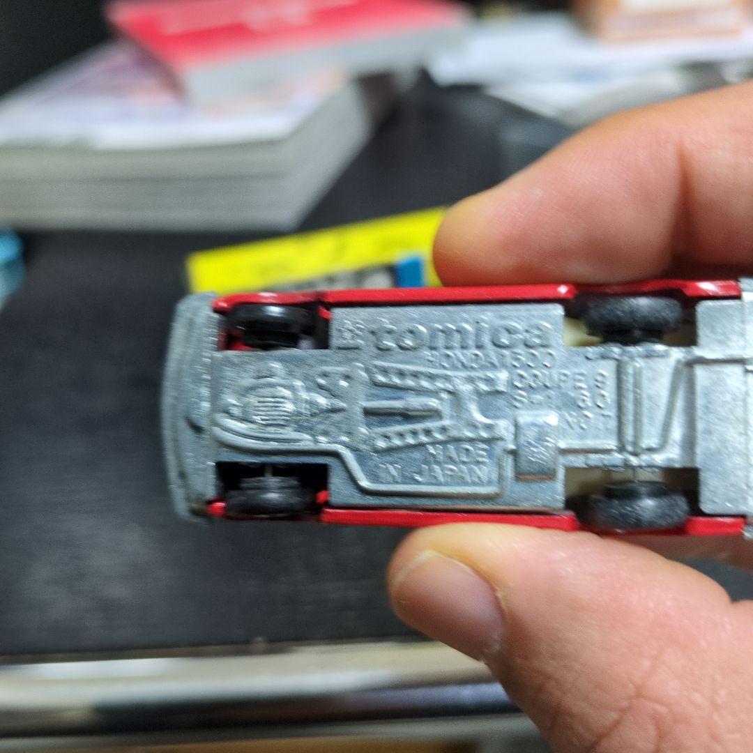 トミカ　 HONDA 1300 赤 　黒箱　日本製　初期ホイール