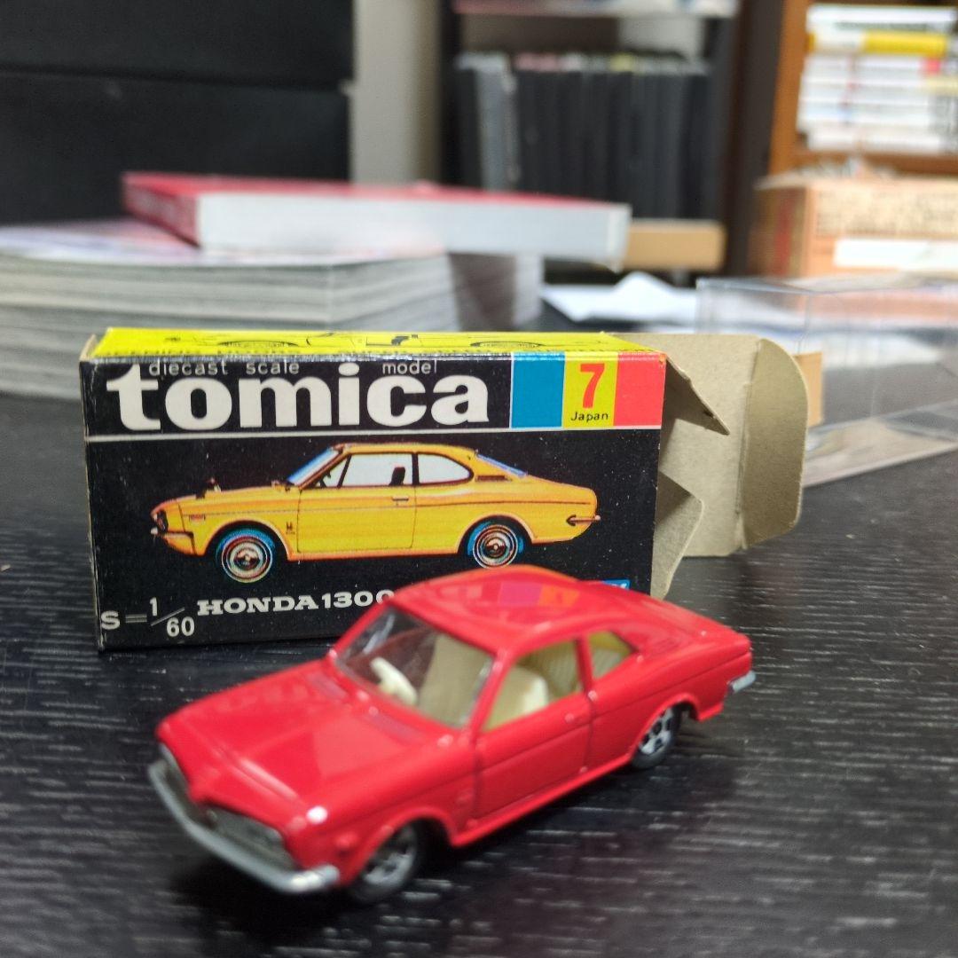 トミカ　 HONDA 1300 赤 　黒箱　日本製　初期ホイール