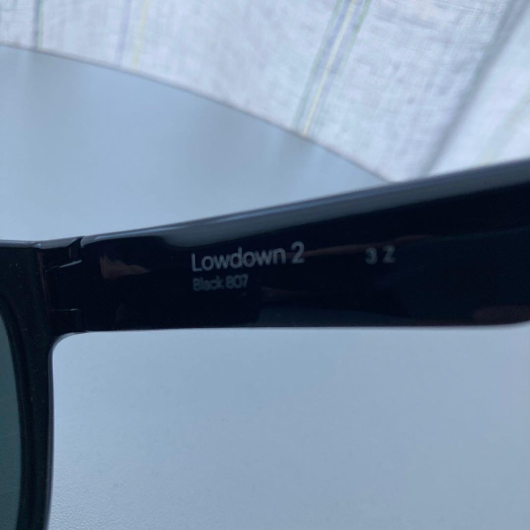 SMITH Lowdown2 Black807 ブラックフレーム サングラス