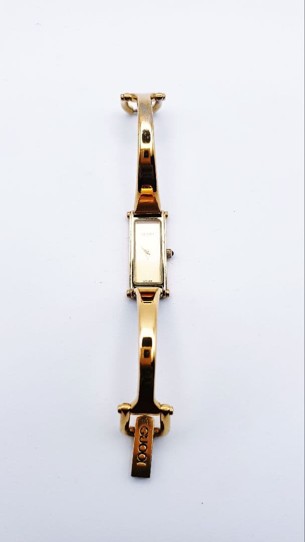 良品 【稼働品】グッチ GUCCI ゴールド 1500