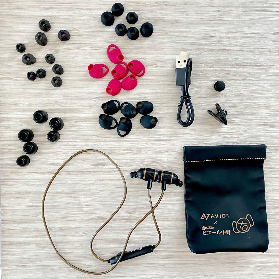 AVIOT×ピエール中野 WE-BD21d-pnk ピヤホン4