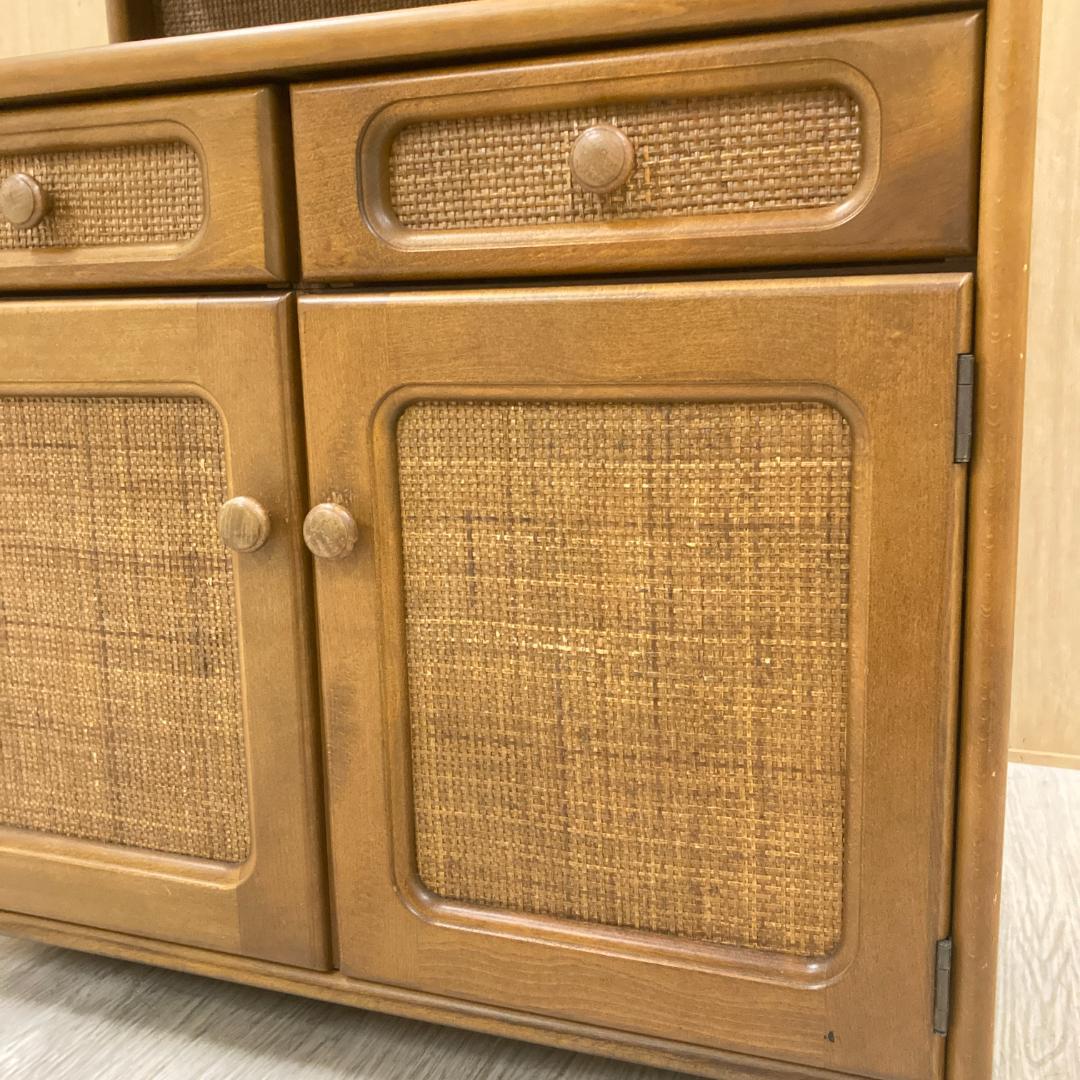 【カリモク】キャビネット　サイドボード　電話台　FAX台