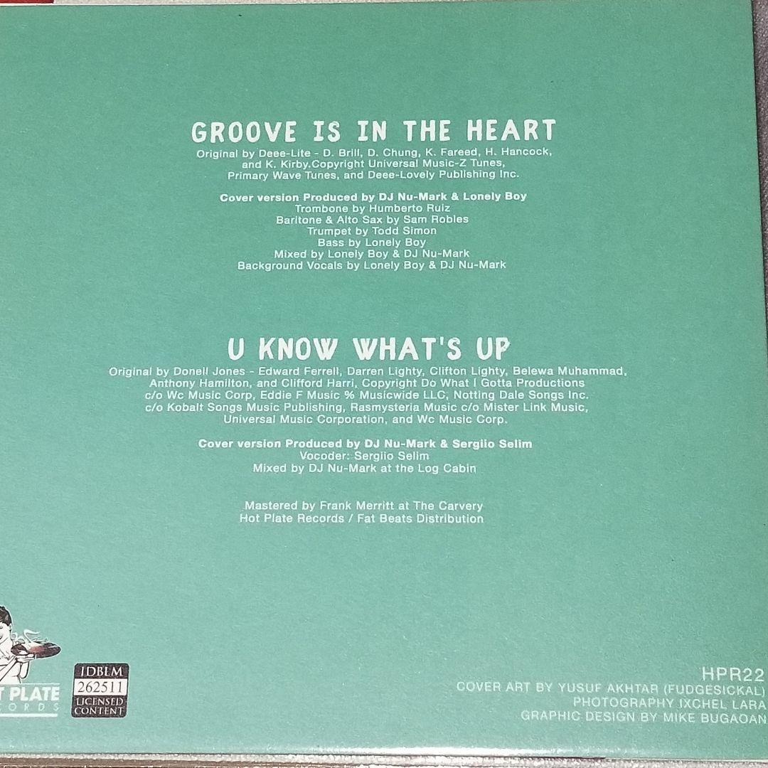 新品　DJ NU-MARK / GROOVE IS IN THE HEART
