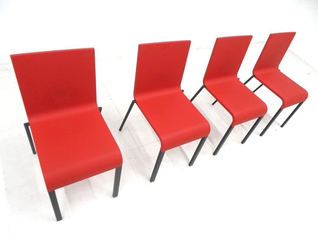 展示品　vitra ヴィトラ 03 ゼロスリー　ダイニングチェア　4脚セット