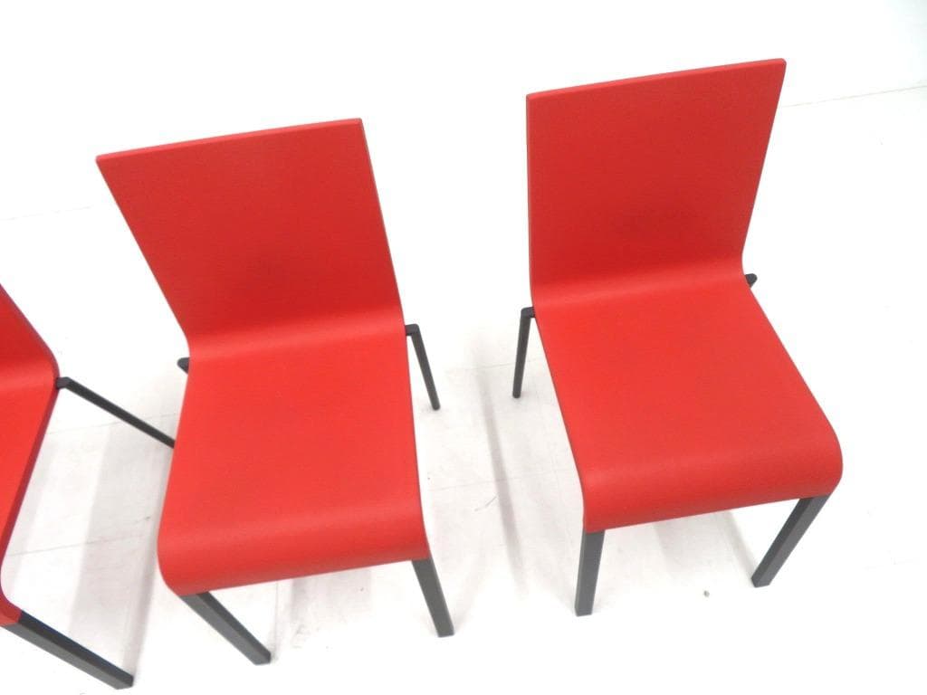 展示品　vitra ヴィトラ 03 ゼロスリー　ダイニングチェア　4脚セット