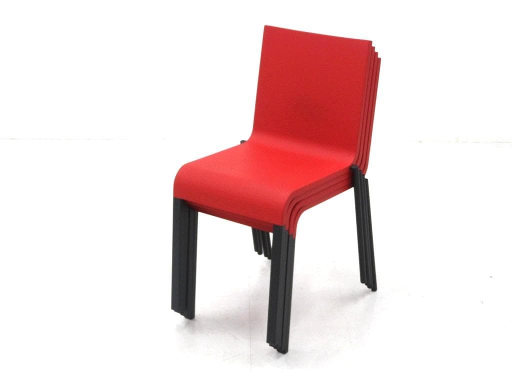 展示品　vitra ヴィトラ 03 ゼロスリー　ダイニングチェア　4脚セット