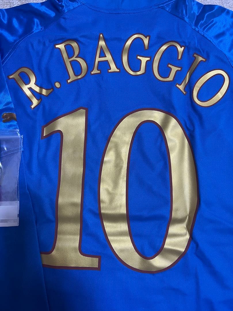 ロベルトバッジョ　イタリア代表　引退ユニフォーム　長袖　プーマ　ファンタジスタ