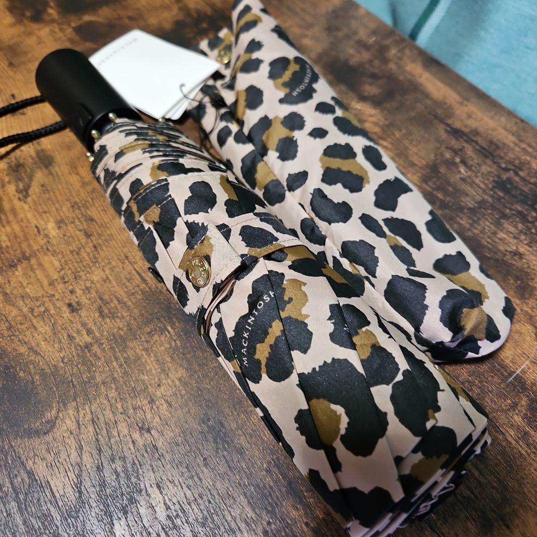 MACKINTOSH ヒョウ柄 折りたたみ傘