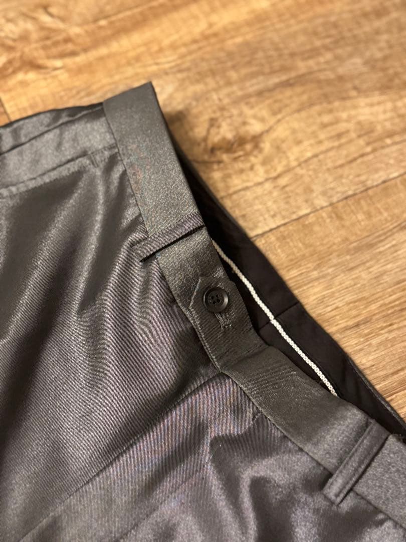 【GARNIER】光沢 スーツ セット (ジャケット、ベスト、パンツ)