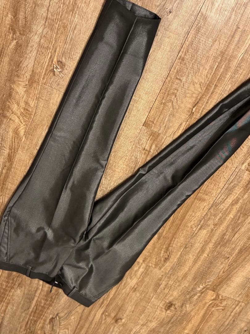 【GARNIER】光沢 スーツ セット (ジャケット、ベスト、パンツ)