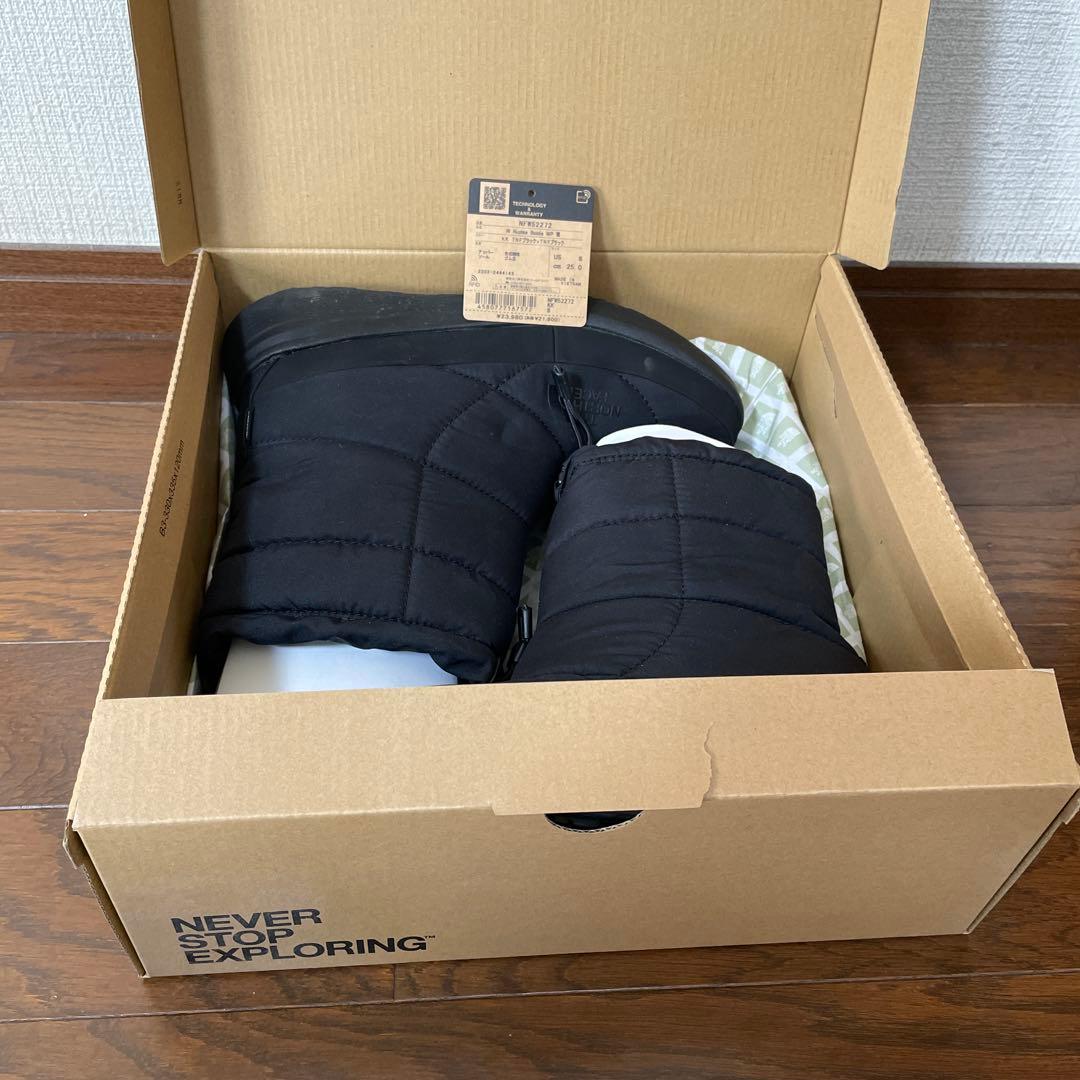 THE NORTH FACE ブラックウィンターブーツ