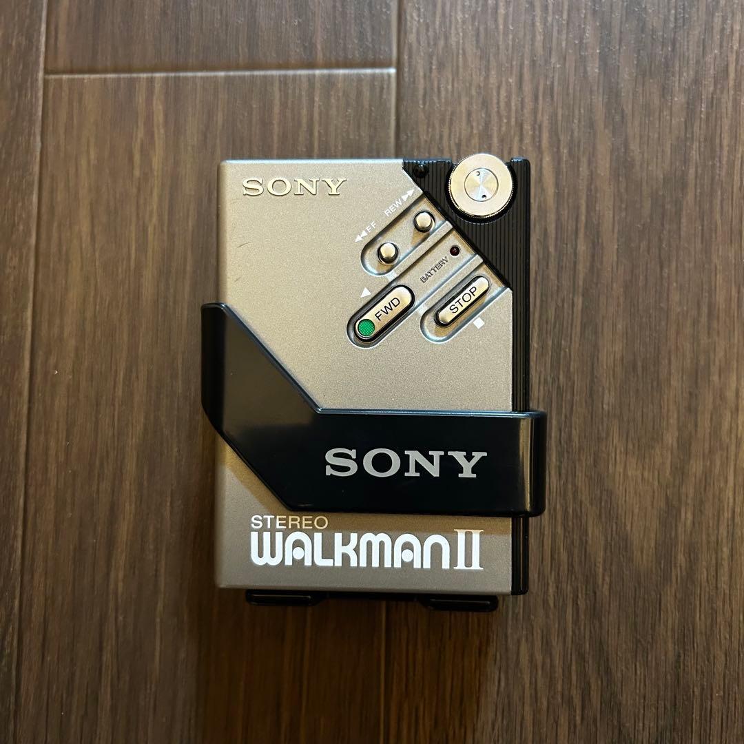 【希少・動作品】SONY WALKMAN II WM-2 初期型 日本製