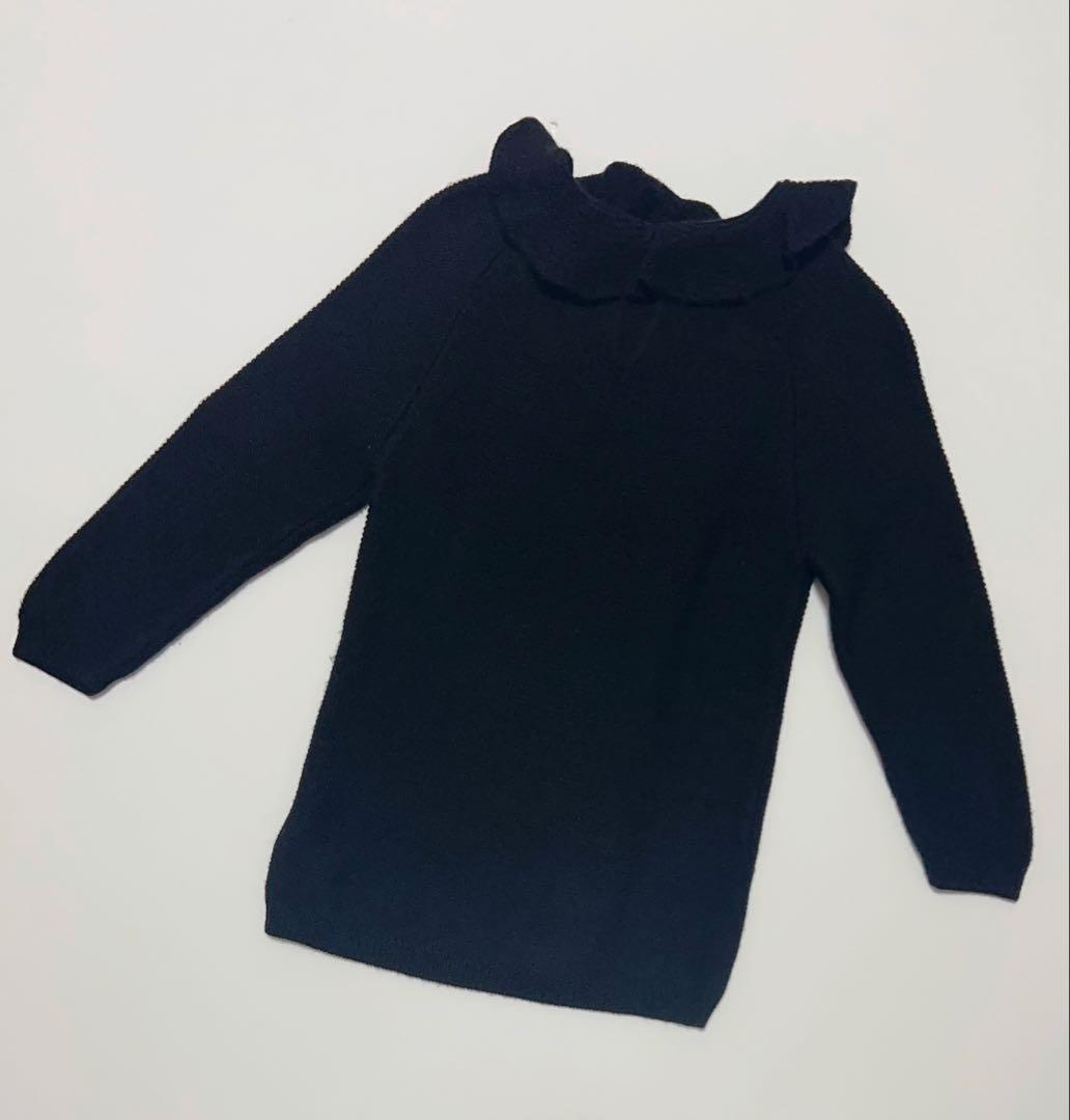 Christian Dior 猫刺繍 長袖ニット　サイズ4