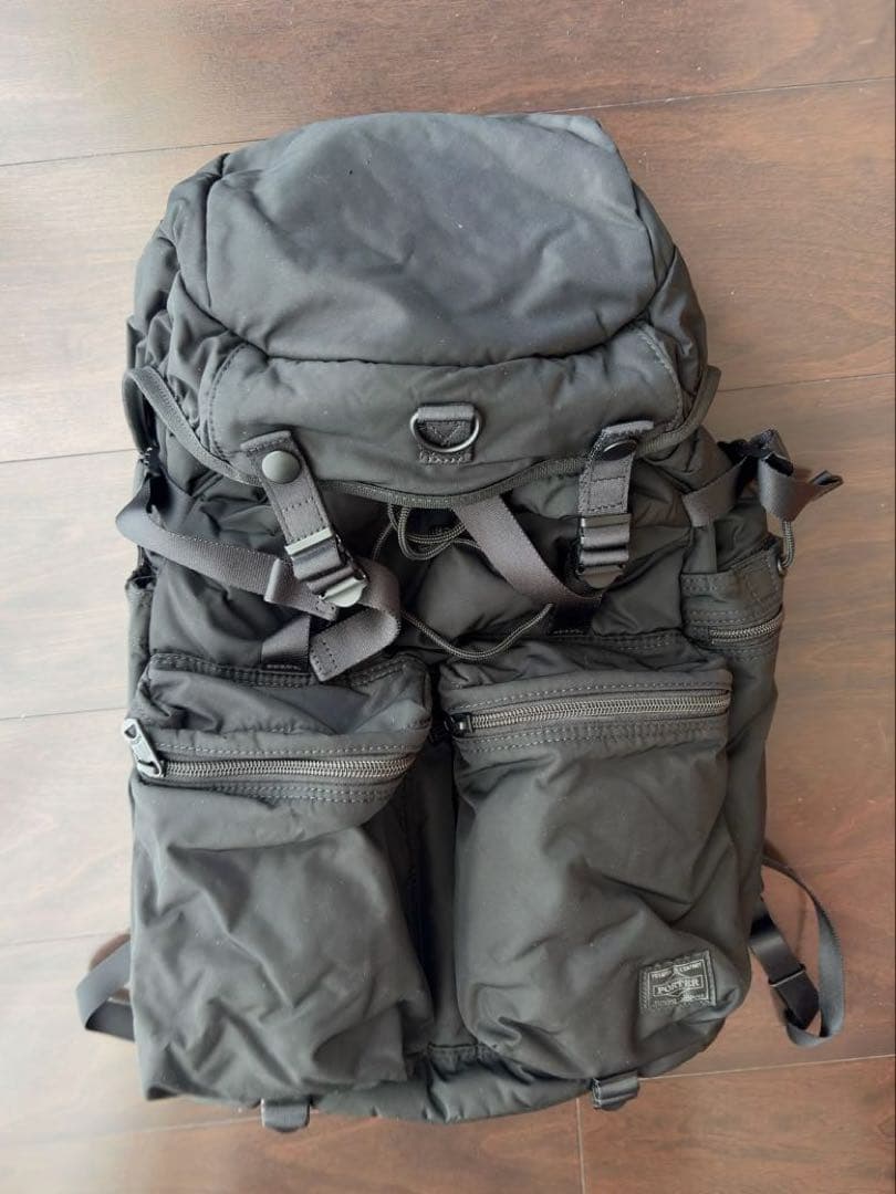 Porter 吉田カバン　ブラックバックパック