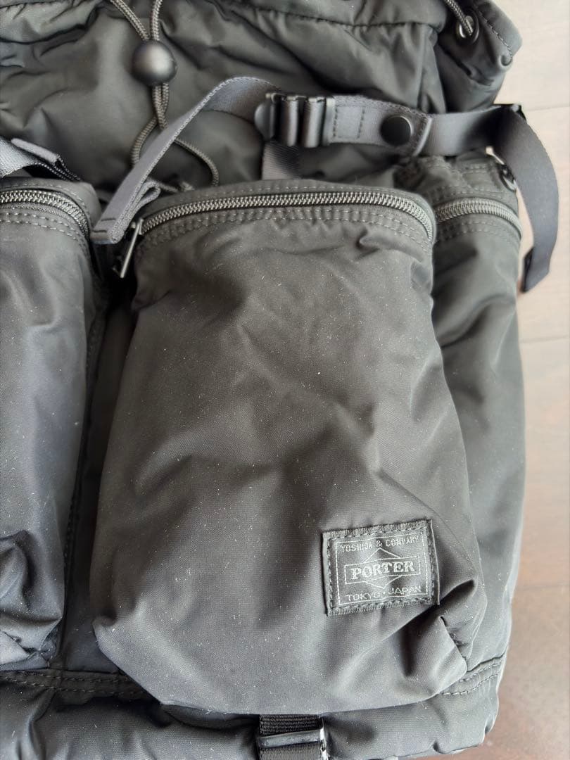 Porter 吉田カバン　ブラックバックパック