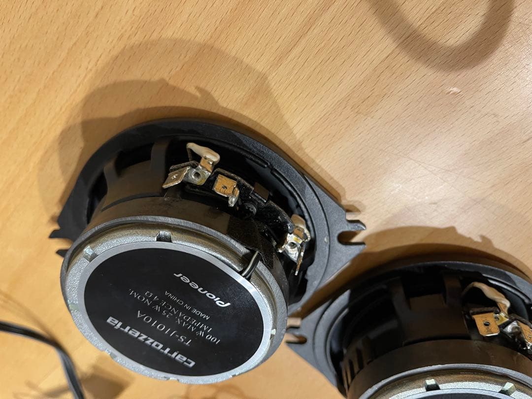 carrozzeriaカロッツェリアTS-J1010A 10cmスピーカー{z}