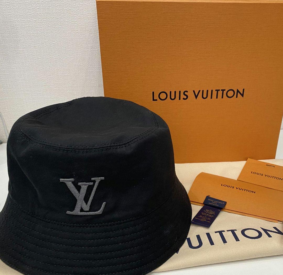 ムラ様正規店購入LOUISVUITTON　バケットハット　オンリーLV