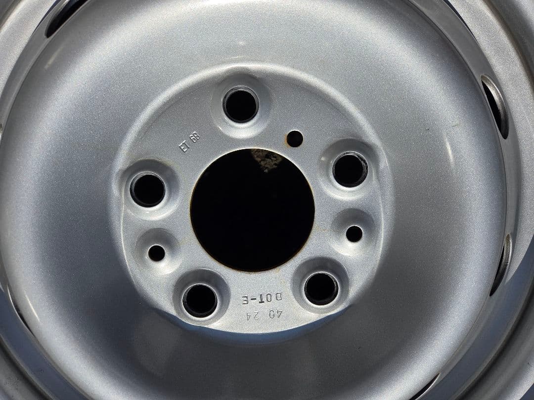 新車外し　フィアット　デュカト　純正　16インチ スチールホイール 4本セット