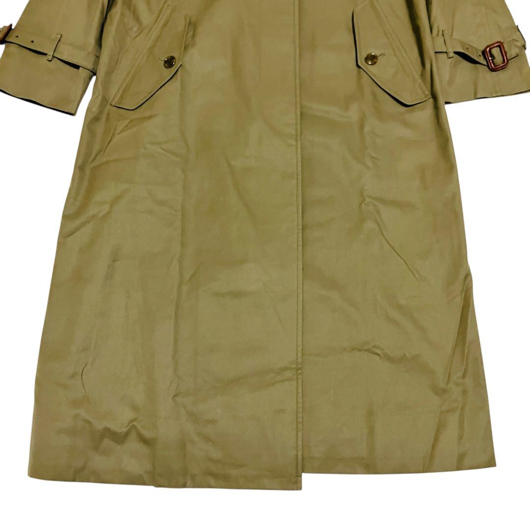 極美品✨バーバリー トレンチコート ノバチェック 玉虫色 ステンカラーコート