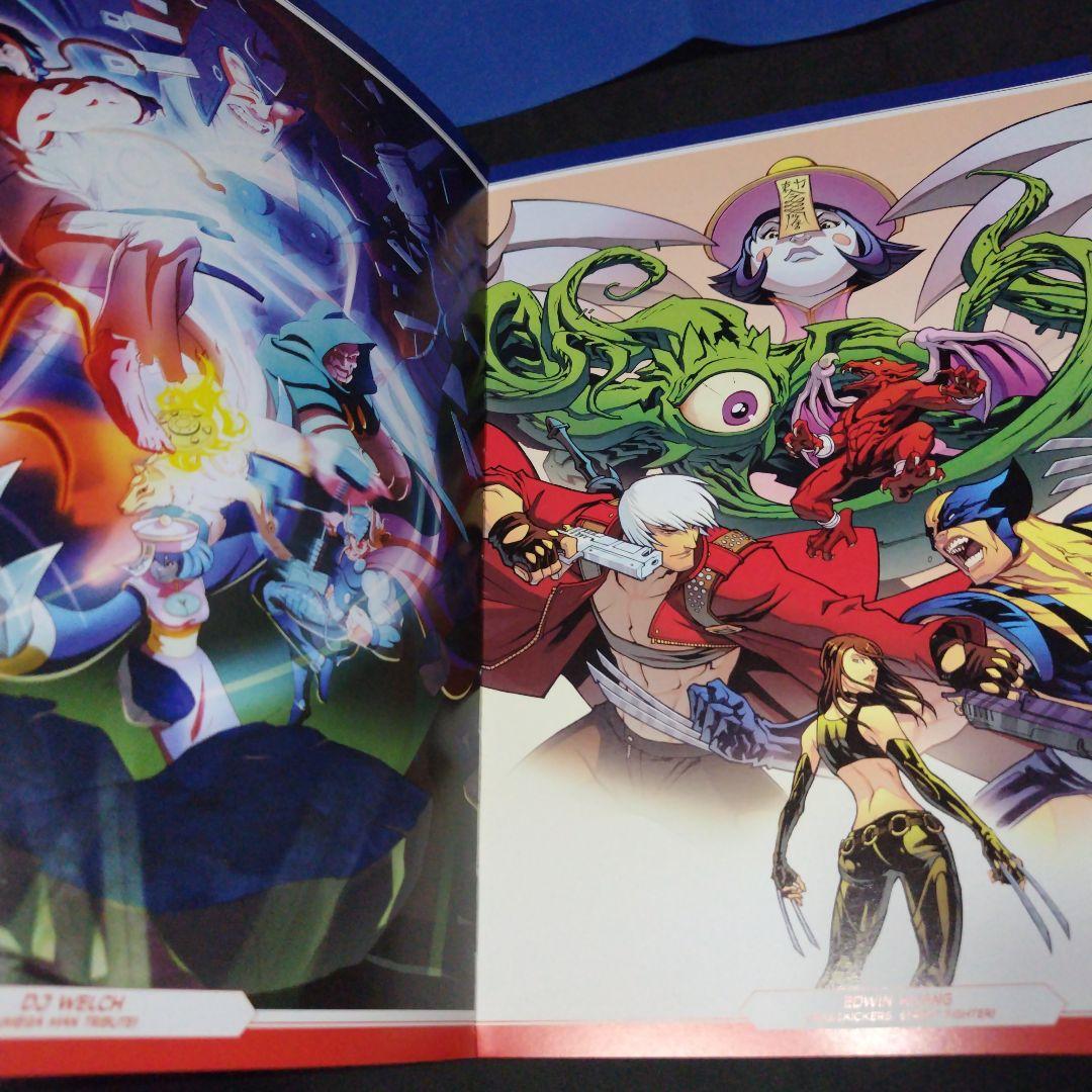 洋書 MARVEL VS CAPCOM OFFICIAL COMPLETE WORKS