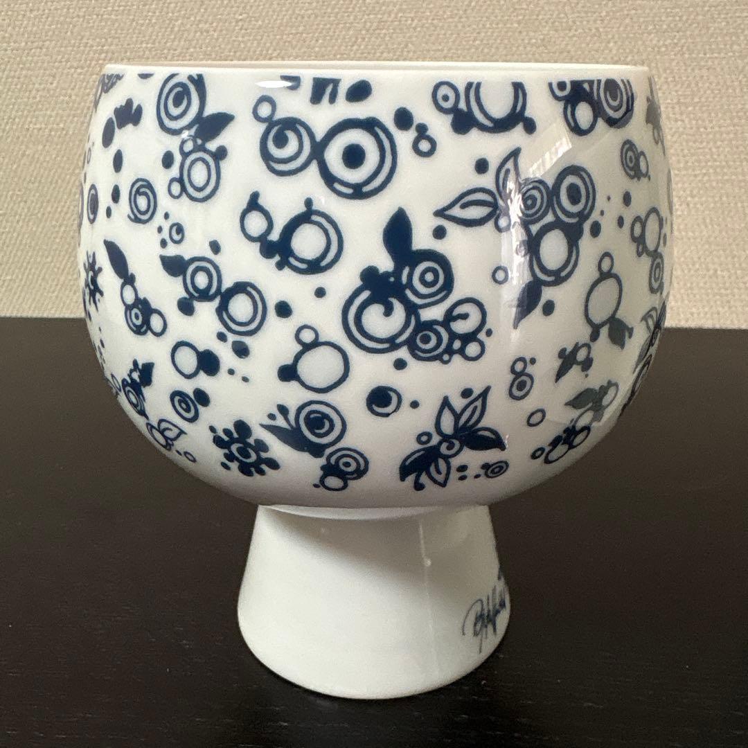 【新品】ビヨンヴィンブラッド　Jiliane　ブルー　フラワーポット　箱付き