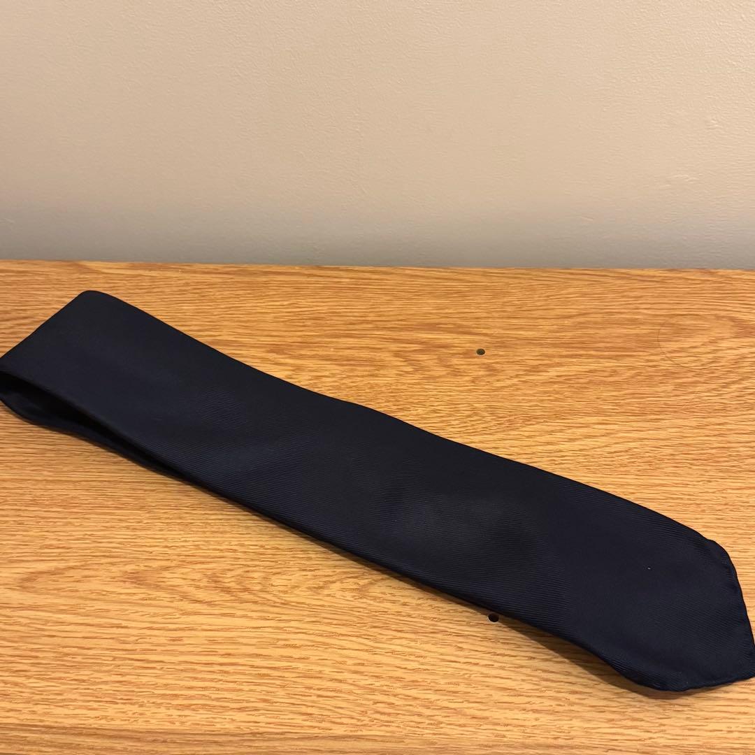 TIE YOUR TIE ソリッド FRANK SFODERATO 【ネイビー】