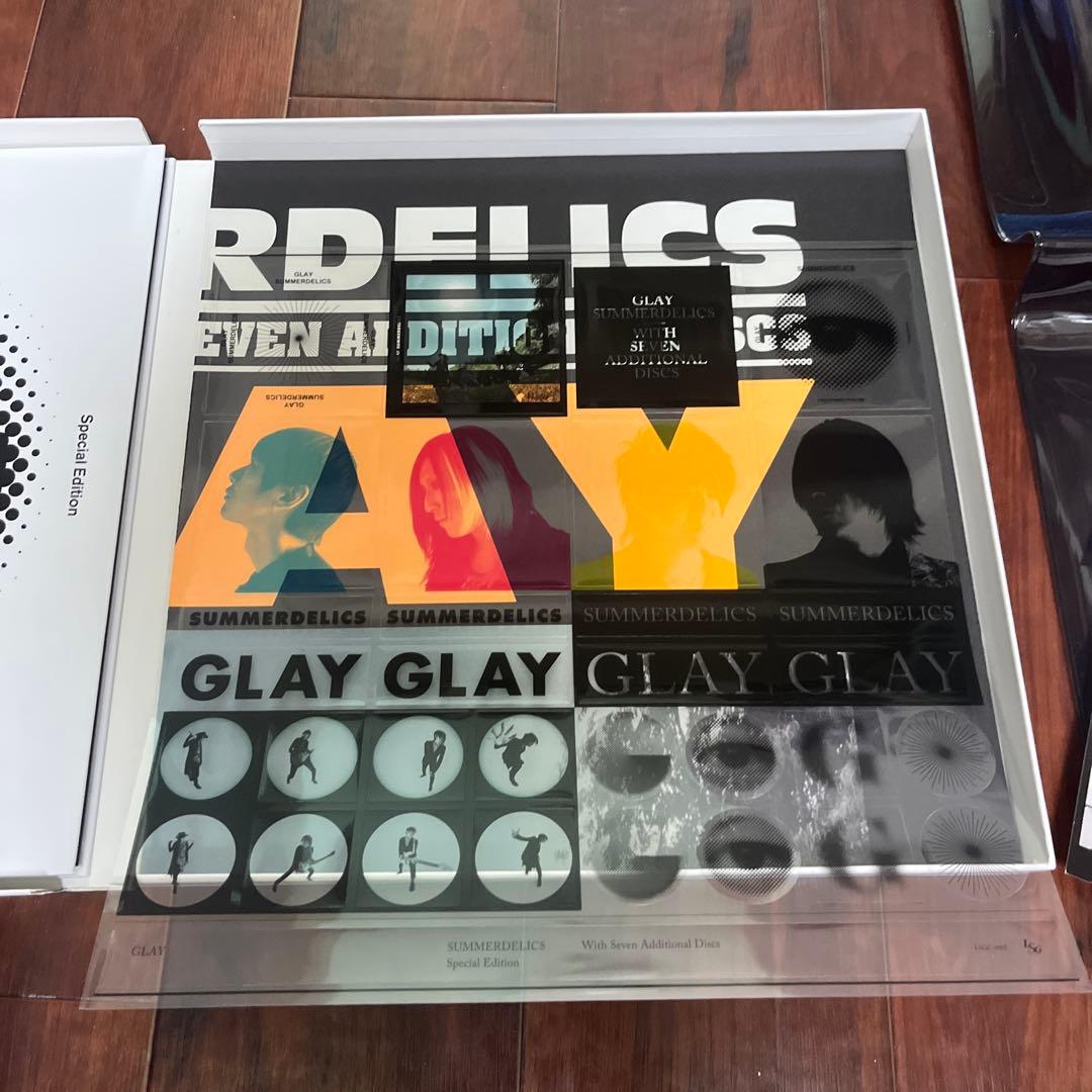 GLAY SUMMERDELICS 特別版 追加ディスク7枚付き 大判