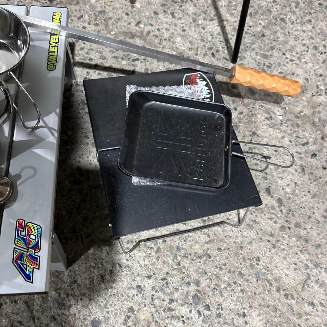 アウトドア用品　薪ストーブ他　まとめ売り