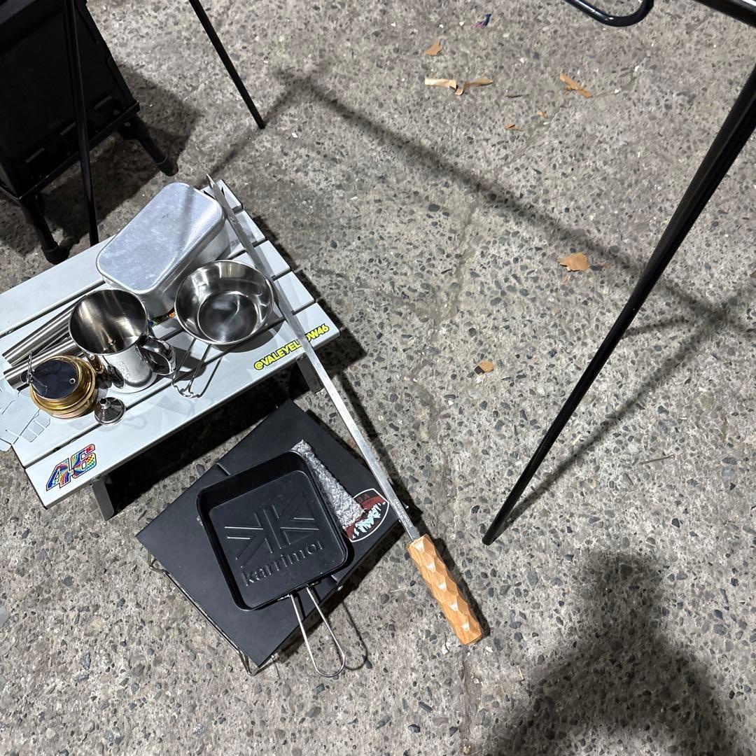 アウトドア用品　薪ストーブ他　まとめ売り