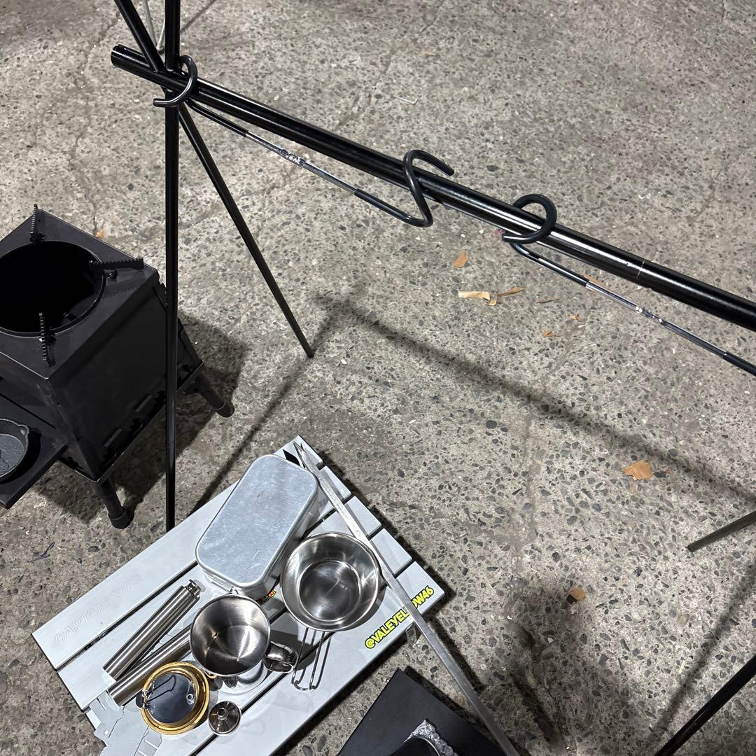 アウトドア用品　薪ストーブ他　まとめ売り