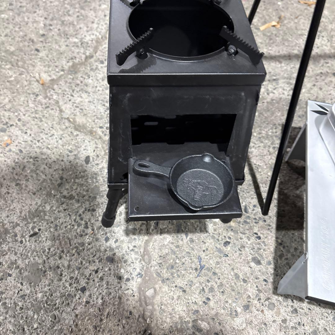 アウトドア用品　薪ストーブ他　まとめ売り