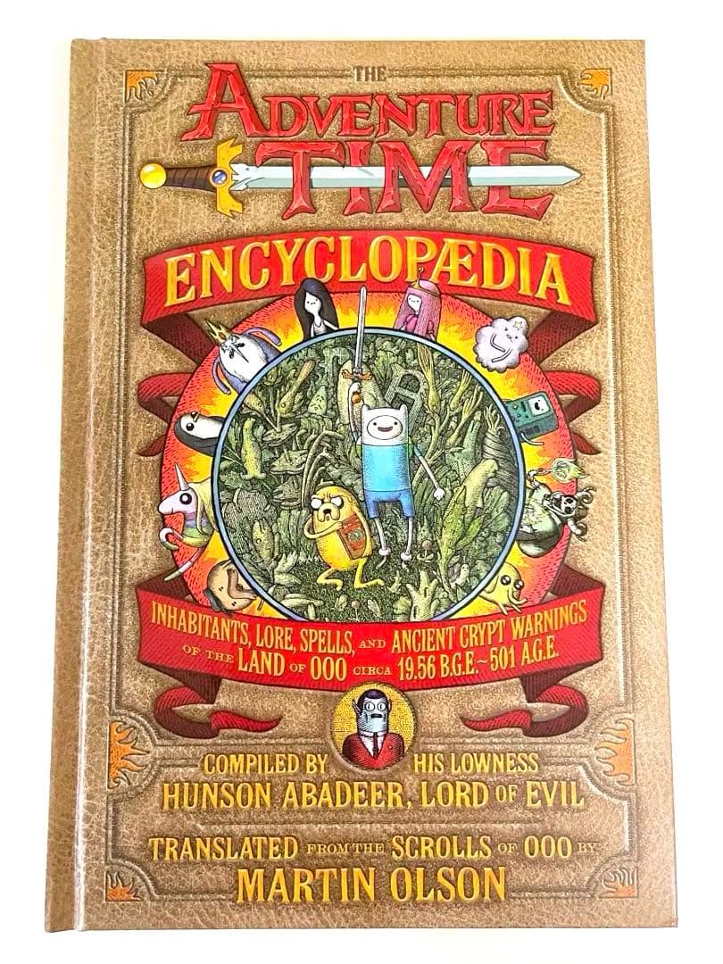 アドベンチャータイム　エンサイクロペディア　洋書　本　ファンブック　マーセリン