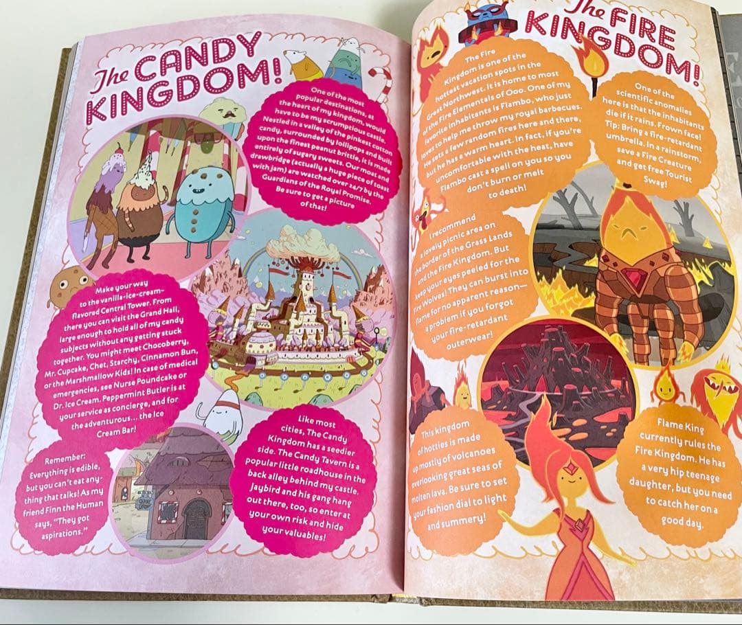 アドベンチャータイム　エンサイクロペディア　洋書　本　ファンブック　マーセリン