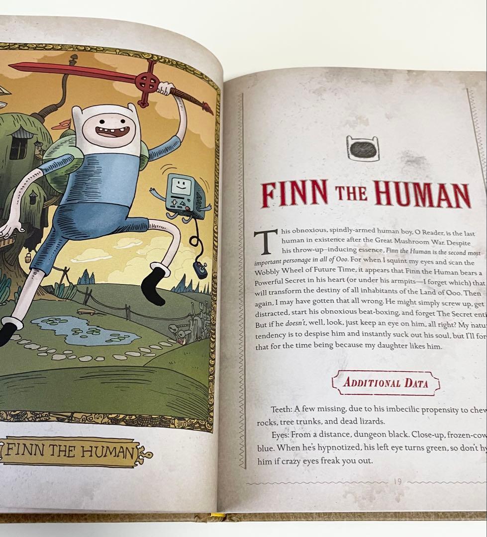 アドベンチャータイム　エンサイクロペディア　洋書　本　ファンブック　マーセリン