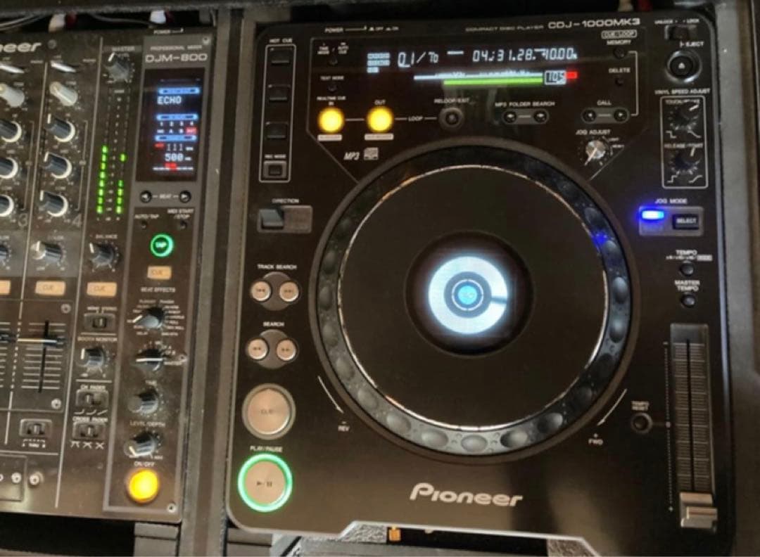Pioneer CDJ-1000MK3 2台セット
