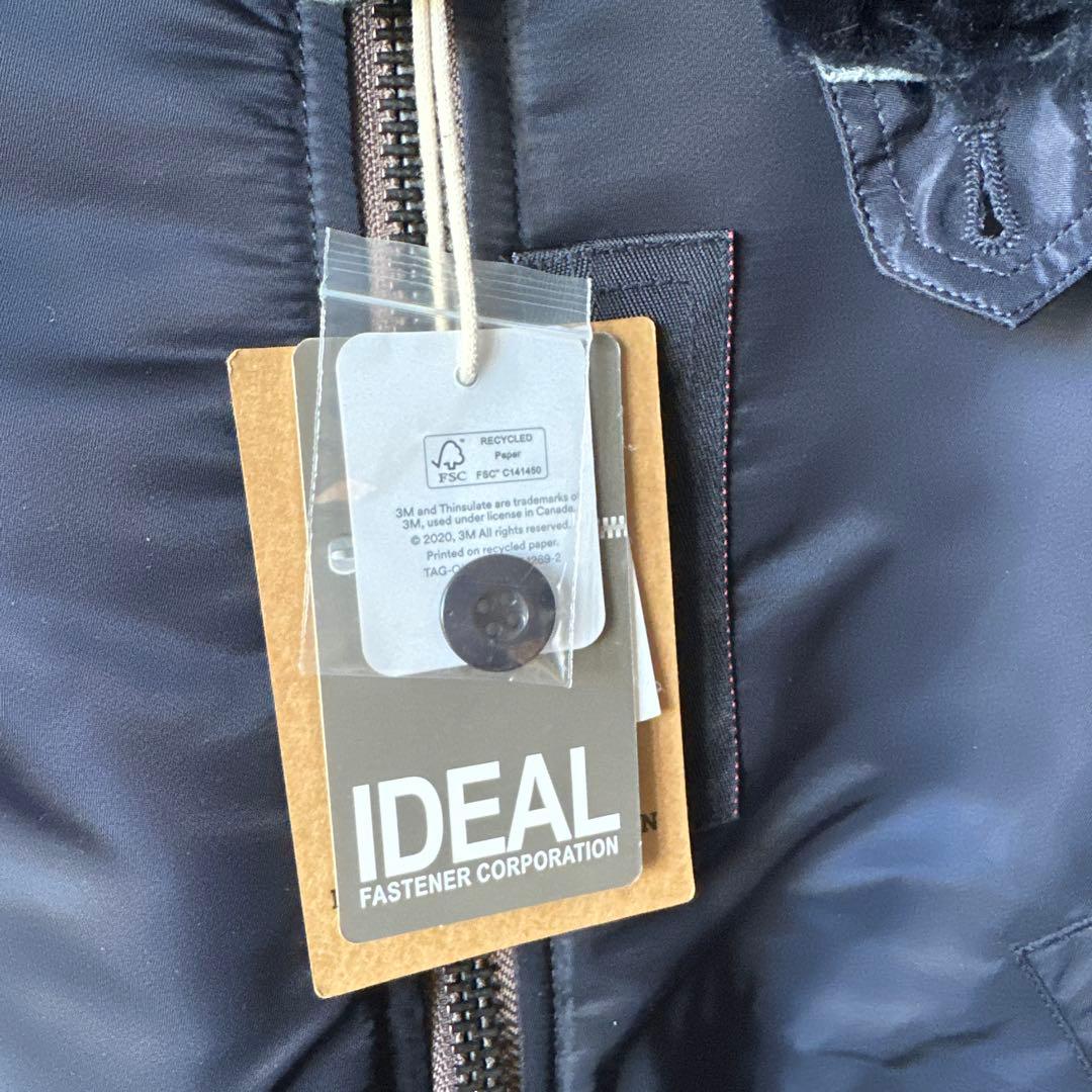 サイズ42「XL」ファー付きフライトジャケットB15C REALSIMONS