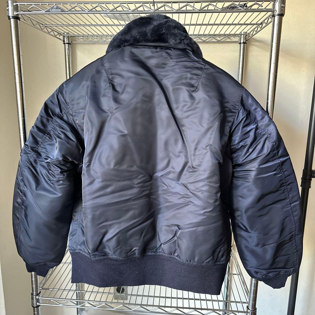 サイズ42「XL」ファー付きフライトジャケットB15C REALSIMONS