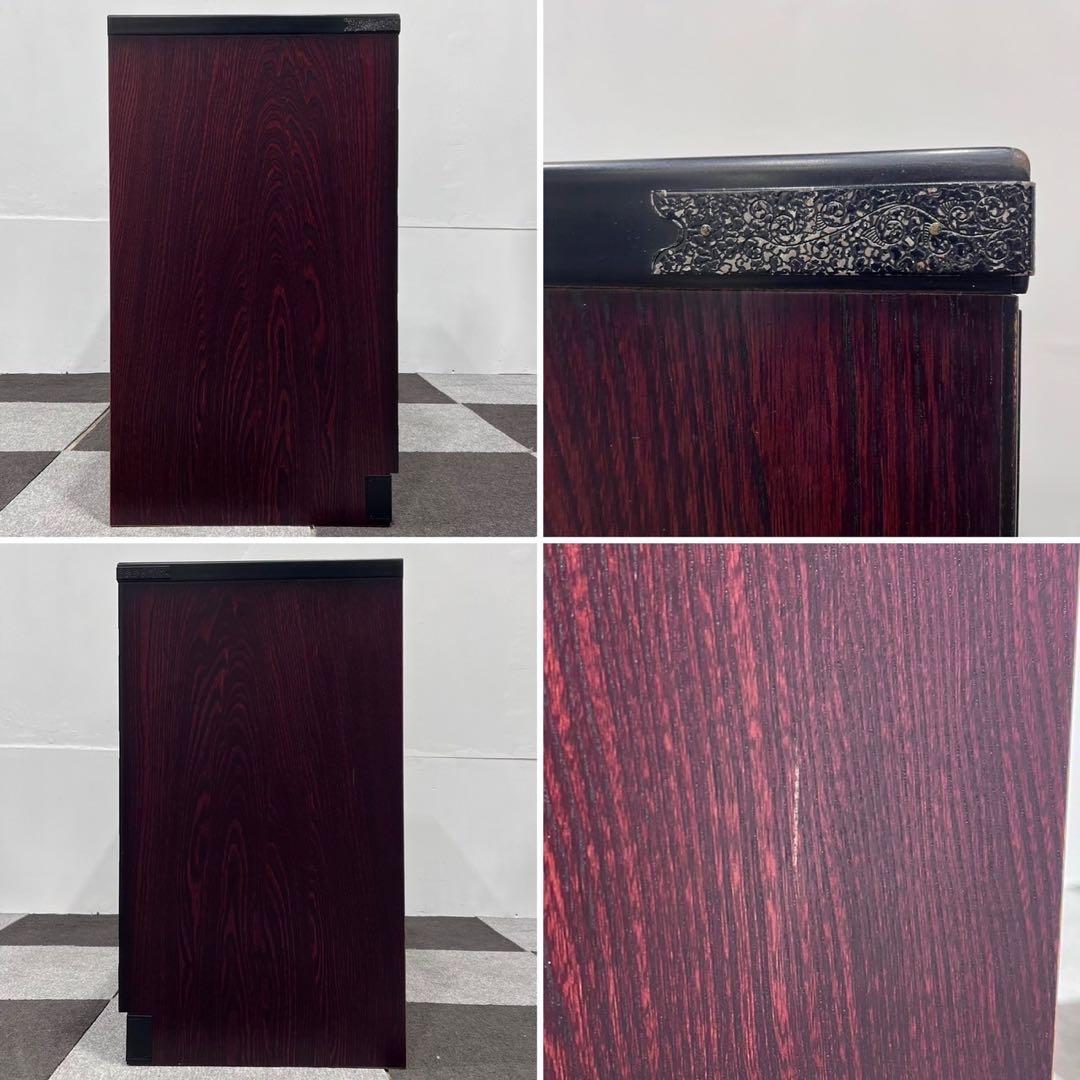 三丸民芸 古道具 和箪笥 棚 タンス チェスト 欅 天然木 家具 Oc102