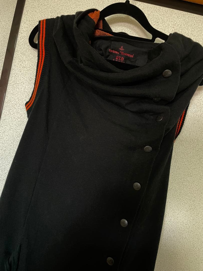 VivienneWestwood 希少オールインワン オーブ刺繍 フード つなぎ