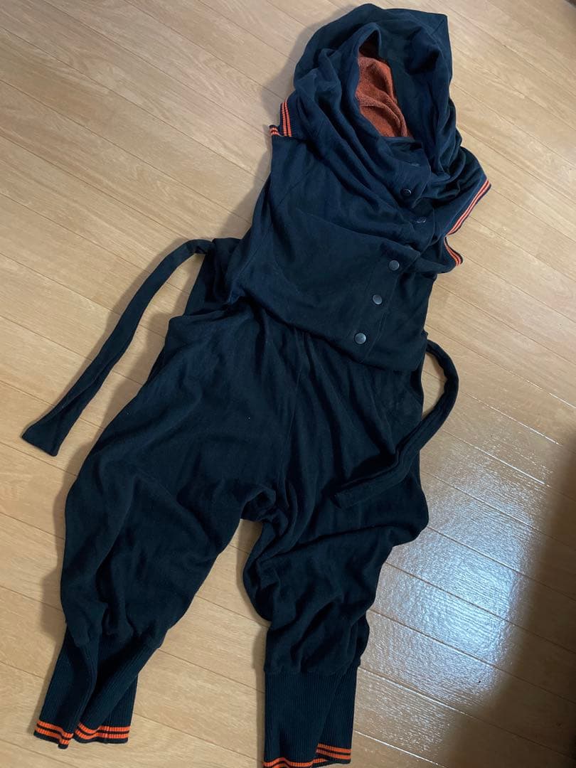 VivienneWestwood 希少オールインワン オーブ刺繍 フード つなぎ