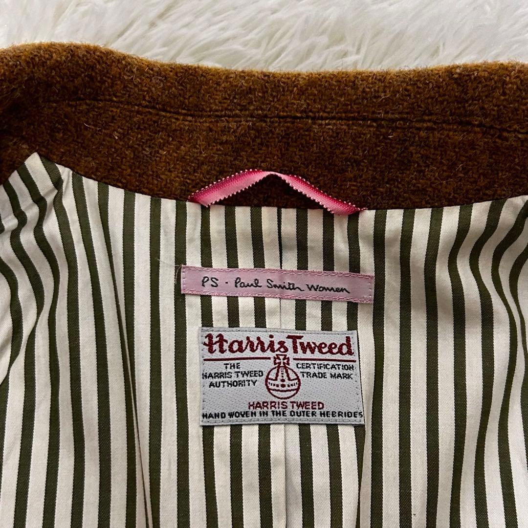 極美品　PaulSmith ハリスツイード　テーラードジャケット　40 3ボタン
